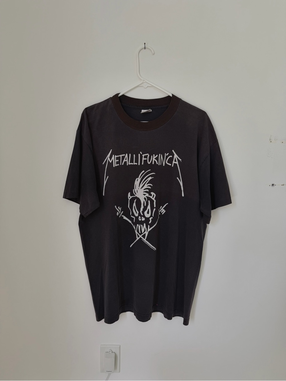 Vintage Metallica Metallifukinca Tee Original Size XL